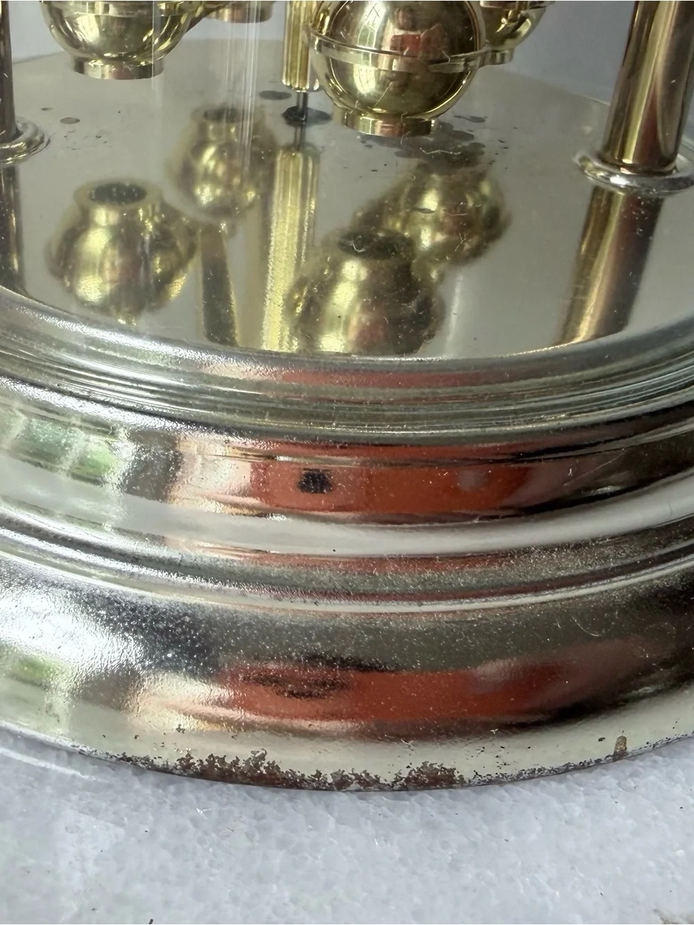 vintage Elgin American quartz anniversary clock